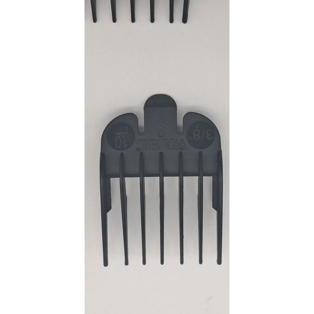 Wahl Genuine Secure-Fit Clipper Guard Set, 22 Guards #1-#8 Double Set Taper Set